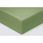 Простыня на резинке, размер 140x200x23 см, цвет зелёный - фото 301167672