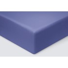 Простыня на резинке, размер 160x200x23 см, цвет синий - фото 299625153