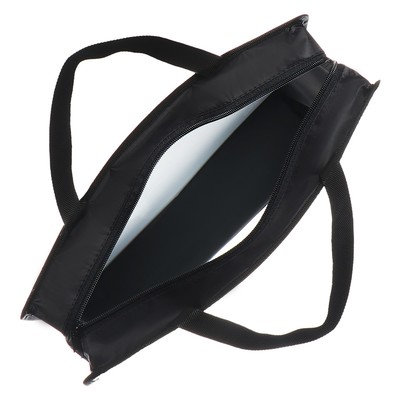 Папка с ручками А4, 330 х 260 х 75 мм, пластиковая, ручки-тесьма, Calligrata "Панда"