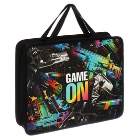 Папка для труда, А4, пластиковая, 33×26×7.5 см, Game