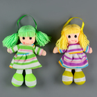 Мягкая игрушка «Кукла», в вязаном платьишке, цвета МИКС - фото 9408572
