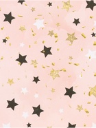 Бумага упаковочная глянцевая «Звезды», розовая, 70×100 см, 1 лист - Фото 3