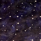 Бумага упаковочная, глянцевая  "Звездное небо", 70 х 100 см, 1 лист - фото 9652454