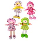 Мягкая игрушка «Кукла», в шляпке и платьишке, цвета МИКС - фото 8246303