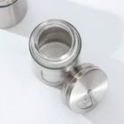 УЦЕНКА Набор для специй на подставке «Стиль», 9.9×23.5 см, 6 шт. - Фото 7