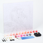 Роспись часов по номерам «Фламинго», 30×30 см - Фото 3