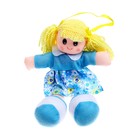 Мягкая кукла в платьишке, цвета МИКС - Фото 3