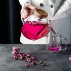 УЦЕНКА Кувшин стеклянный с пробковой крышкой Magistro «Эко», 1 л, 18×11×17.5 см - Фото 7