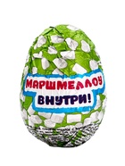 Шоколадная бомбочка из глазури «Яйцо», с маршмеллоу, 15 г - Фото 4