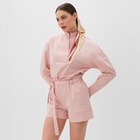 Комплект женский (блузка, шорты) MINAKU: Enjoy цвет розовый, р-р 42 - фото 321491957