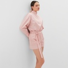 Комплект женский (блузка, шорты) MINAKU: Enjoy цвет розовый, р-р 44 - Фото 6