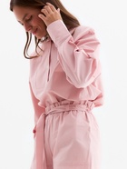 Комплект женский (блузка, шорты) MINAKU: Enjoy, розовый, размер 46 - фото 34917810