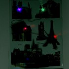 Наклейка интерьерная пластик "Город" со светом, МИКС 53,5х32 см - Фото 2
