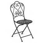 Стул Secret De Maison Love Chair стальной сплав, 43х48х91см, черный - фото 300064782