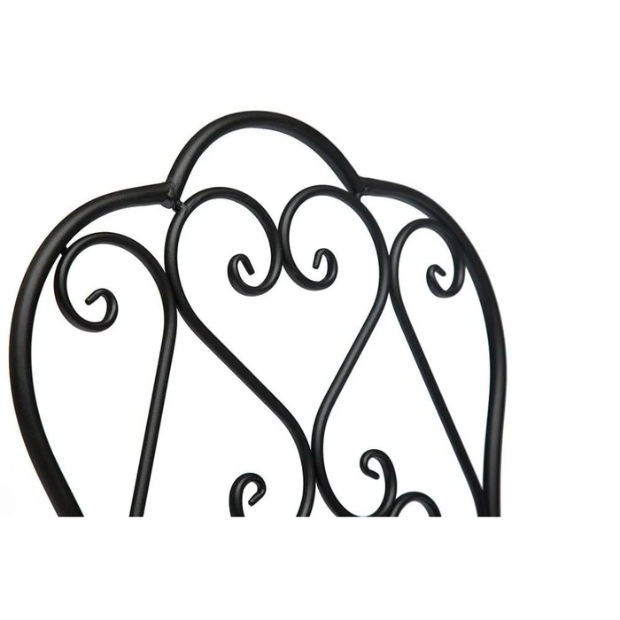 Стул Secret De Maison Love Chair стальной сплав, 43х48х91см, черный - фото 1908136537