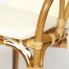Комплект террасный AKIRA с подушкой, кресло 54 х 60 х 78см, стол D46х40см - Фото 6