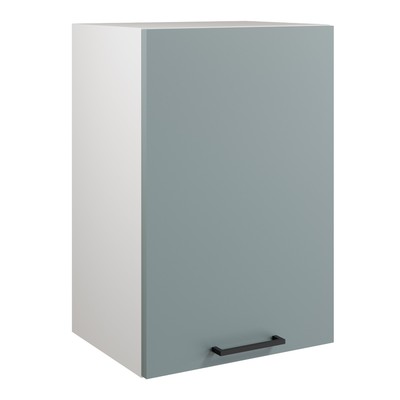 Шкаф навесной «Симпл 400», 400×300×600 мм, цвет пыльный зелёный/белый