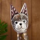 Сувенир дерево «Кошка» 60×12×6.5 см - Фото 3