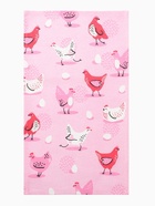 Кухонное полотенце «Доляна» Chicken, 28×46 см, рогожка, 100% хлопок, 160 г/м² - Фото 4