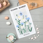 Кухонное полотенце «Доляна. Цвети», 28×46 см, 100% хлопок, рогожка 160 г/м² - Фото 3