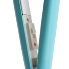 УЦЕНКА Выпрямитель Luazon LW-26, мини, 25 Вт, керамическое покрытие, 65×15 мм, до 160 °C, бирюзовый - Фото 3