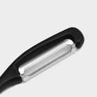 Овощечистка Magistro Vantablack, 16.7×2 см, вертикальная, чёрная - Фото 5