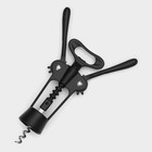 Штопор Magistro Vantablack, 17.7×7 см, чёрный - Фото 4