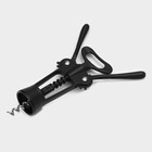 Штопор Magistro Vantablack, 17.7×7 см, чёрный - Фото 5