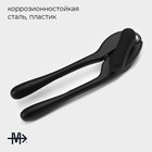 Нож консервный Magistro Vantablack, 17×4,5 см, цвет чёрный - Фото 2