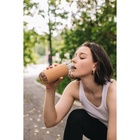 Бутылка для воды Magistro Cork, с элементами пробки, 610 мл, 7.5×7.5×22 см, пластик - Фото 8