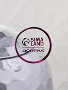 Бокал с крышкой и трубочкой Доляна «Сияние», 600 мл, 11×11×10.5 см, цвет серебряный - Фото 6