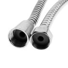 Душевой шланг ZEIN TDK002, 150 см, гайка металл, гайка пластик 1/2", Имп/Имп - Фото 4