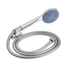 Смеситель для ванны ZEIN Z3378, картридж 35 мм, с душевым набором, лейка 4 режима, хром - Фото 10