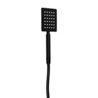 Смеситель для ванны ZEIN Z3837, однорычажный, душевой набор, черный - Фото 9