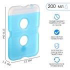 Аккумулятор холода гелевый «Мастер К», 200 мл, хладоэлемент для термосумок,17.8×12×1.3 см - Фото 1