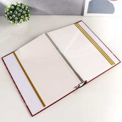 Фотоальбом магнитный на 20 листов "Счастливые медвежата" в коробке, МИКС 23х33,5х6 см