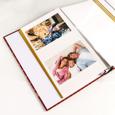 Фотоальбом магнитный на 20 листов "Счастливые медвежата" в коробке, МИКС 23х33,5х6 см