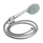 Смеситель для душа ZEIN Z4115, однорычажный, лейка 5 режимов, шланг, держатель, хром - Фото 9