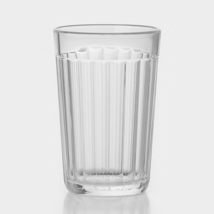 Набор стаканов «Гранёный», 250 мл, 24 шт., стекло, прозрачный - Фото 1