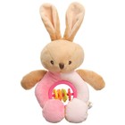 Игрушка-погремушка мягкая M&B «Зайка», от 3 мес. - Фото 2