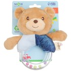Мягкая погремушка M&B «Мишка», от 3 мес. - Фото 6