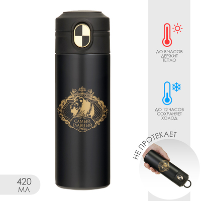 Термокружка, 420 мл, «Самый главный», сохраняет тепло до 8 ч