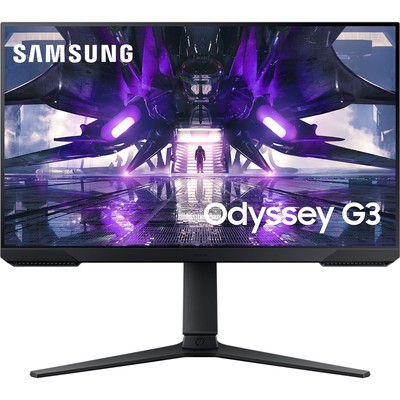 Монитор Samsung 24" Odyssey G3 S24AG320NI черный VA LED 1ms 16:9 HDMI полуматовая HAS Piv 2   103390