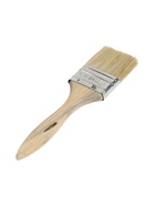 Кисть плоская ТУНДРА, смешанная щетина, деревянная рукоятка, 2", 50 мм - Фото 3