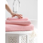 Комплект махровых полотенец Pink, размер 50х90 см, 2 шт - фото 300962088