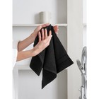 Комплект махровых полотенец Black, размер 30х50 см, 50х100 см, 70х140 см - Фото 11