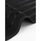Комплект махровых полотенец Black, размер 30х50 см, 50х90 см, 70х140 см - Фото 11