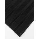 Комплект махровых полотенец Black, размер 30х50 см, 50х90 см, 70х140 см - Фото 10