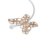 Люстра «Мия», 2×60 Вт Е27, белый/золото, 53×18×24 см - Фото 6