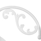 Бра «Лаура» 1×60 Вт Е27 Белый, хром 27×15×20 см - Фото 6